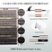 Lanciley Lash Clusters 320PCS 1220MM 30D40D80D100D DIY Eyelash Extensions Kit Natural Individual Lashes Thick Volume Eyelash Clusters D Curly Lash Extension kit with Bond Seal Remover Tweezers4