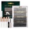 Lanciley Lash Clusters 320PCS 1220MM 30D40D80D100D DIY Eyelash Extensions Kit Natural Individual Lashes Thick Volume Eyelash Clusters D Curly Lash Extension kit with Bond Seal Remover Tweezers4