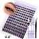 EYDEVRO Manga Lash Clusters Kit Wispy Natural Cluster Eyelash Extensions 1016mm Fairy Eyelash Clusters Kit Lash Extension Kit Soft Thin Band Individual Lashes Lash Bond and Seal Lash Tweezers Brushes