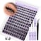 EYDEVRO Manga Lash Clusters Kit Wispy Natural Cluster Eyelash Extensions 1016mm Fairy Eyelash Clusters Kit Lash Extension Kit Soft Thin Band Individual Lashes Lash Bond and Seal Lash Tweezers Brushes