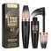 YEUGSCKA 2 Pack 4D Silk Fiber Lash Mascara Waterproof Very Black Long Lasting Mascara Lengthening Lifting Multiplying Curling Natural Eyelash Primer Brush Thickening Softer Lasting All Day 2 Tube
