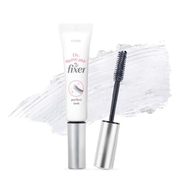 ETUDE Dr Mascara Fixer For Perfect Lash clear mascara primer Korean Mascara Fixer AllDay Curl Hold Volumizing SmudgeProof Korean Makeup Beauty Transparent 0203 Fl Oz