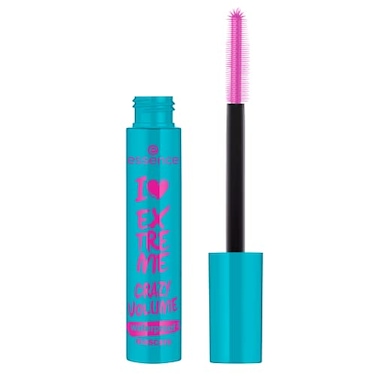 essence I Love Extreme Crazy Volume Waterproof Mascara Volumizing Longlasting for Dramatic Lashes Vegan Cruelty Free Free From Parabens Alcohol Microplastic Particles