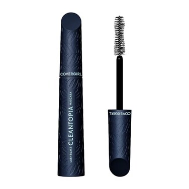Covergirl Lash Blast Cleantopia 820 Ultramarine Black Mascara Volumizing Mascara Vegan Formula Conditions Lashes Clean Mascara SmudgeProof 033oz