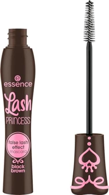 essence Lash Princess False Lash Effect Mascara Brown 1 Pack Intense Volume Length Definition Vegan Cruelty Free Paraben Free