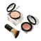 LAURA GELLER NEW YORK BlushnGlow Kit 3 PC Baked BalanceNGlow Illuminating Powder Foundation Fair Retractable Kabuki Brush Baked BlushNBrighten Pink Grapefruit