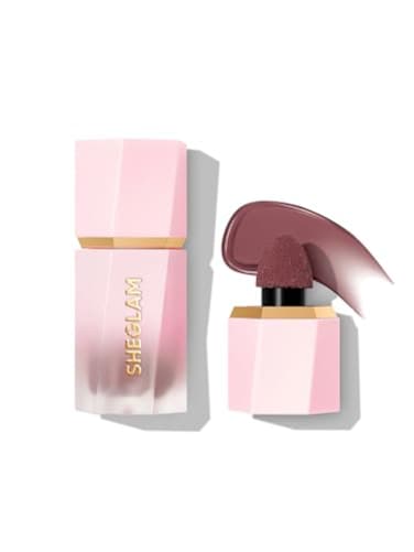 SHEGLAM Color Bloom Liquid Blush Makeup for Cheeks Matte Finish Night Drive