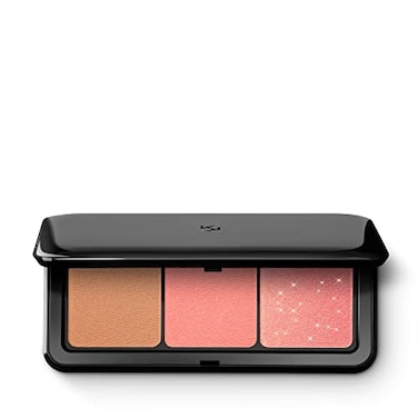 KIKO Milano Multi Finish Trio Blush Bronzer Palette 01 Face Palette With 1 Bronzer And 2 Blushes In Matte And Metallic Finishes