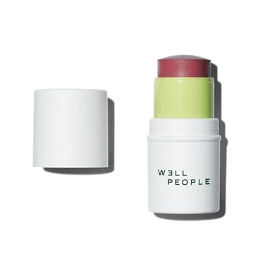 Well People Supernatural Stick MultiUse Blush Creamy Hydrating Blush Stick For A Pop Of Color Multiuse Vegan Crueltyfree Pomegranate