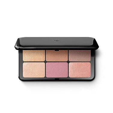 KIKO Milano Irresistible Total Look Face Powder Palette 01 Face Powder Palette With 2 Bronzers 2 Blushers And 2 Highlighters