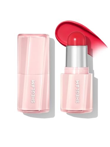 SHEGLAM Buttery Bliss Blush Stick Cream Milk Makeup BlushCherry Pick