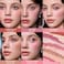 Flower Knows Shells Jewel Collection Silk Satin BlushShimmery Cool Berry Pink Powder Blush for CheeksBuildable Blendable Face MakeupSoft LongLasting018 Oz02 Luna Pearl