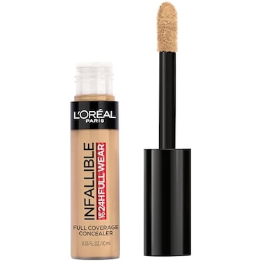 L'Oreal Paris LOreal Paris Makeup Infallible Full Wear Waterproof Matte Concealer Full Coverage Cedar 033 fl oz