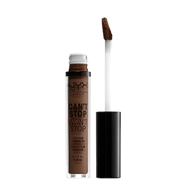 NYX PROFESSIONAL MAKEUP Cant Stop Wont Stop Contour Concealer 24h Full Coverage Matte Finish Deep