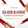 TIRTIR GlideHide Blurring Concealer Creamy texture Conceals dark circles and wrinkles Dual formula liquid tip balm stick Longlasting wear Korean Makeup 75W 028 Oz