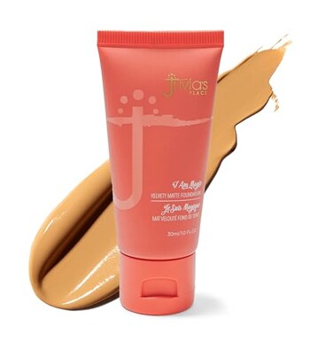 Juvia's Place Juvias Place I Am Magic Velvety Matte Liquid Foundation 510 Aruba Medium wGolden Undertone Makeup Foundation Full Coverage Lightweight Long Wear Velvety Matte Finish