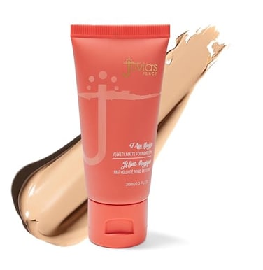 Juvia's Place Juvias Place I Am Magic Velvety Matte Liquid Foundation 600 Cairo Light wNeutral Undertone Makeup Foundation Full Coverage Lightweight Long Wear Velvety Matte Finish