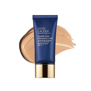 Est&Atilde;&copy;e Lauder Este Lauder Double Wear 24Hour Maximum Cover Camouflage Foundation for Face and Body SPF 15 Full Coverage Tattoo Cover Up Makeup Waterproof 10 Fl Oz 2W1 Dawn