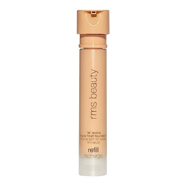 RMS Beauty ReEvolve Natural Finish Liquid Foundation Lightweight Hydrating Buildable Coverage for Medium Skin Tone Evenness Nourishing LongLasting 1 fl oz