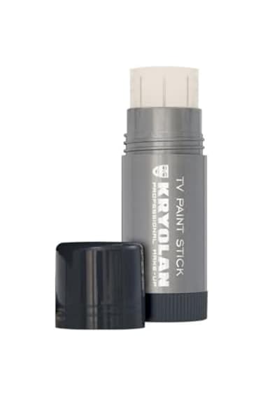 Kryolan TV Paint Stick 00 Matte Kryolan Makeup Stick Foundation Makeup Makeup for TV Theater Stage Acting Face and Body Full Coverage Cream Concealer Foundation Made in USA 25 g