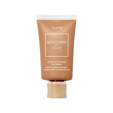 tarte Amazonian clay 16hour Full Size coverage foundation Matte Finish Foundation Vitamin E for Hydration Smooth Looking Skin Vegan CrueltyFree full size tan neutral