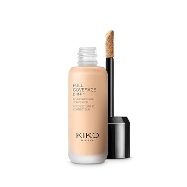 KIKO Milano Full Coverage 2In1 Foundation Concealer N10 2 in 1 Foundation And Concealer Superior Coverage