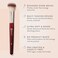 BK BEAUTY 106 ROUND FOUNDATION BRUSH Dense Dome Shape for Liquid Cream Foundation Seamless StreakFree Application MultiUse Face Makeup Tool