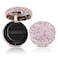 KEYPOWER Makeup Powder Compact Empty Container with Bling Diamond Design Pink for Home TravelOnthego Professional Use