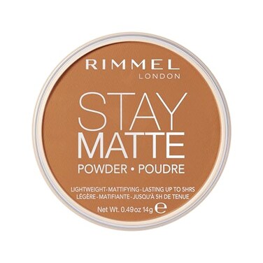 Rimmel London Stay Matte 031 Pecan Pressed Powder Lightweight High Coverage Shine Control 049oz
