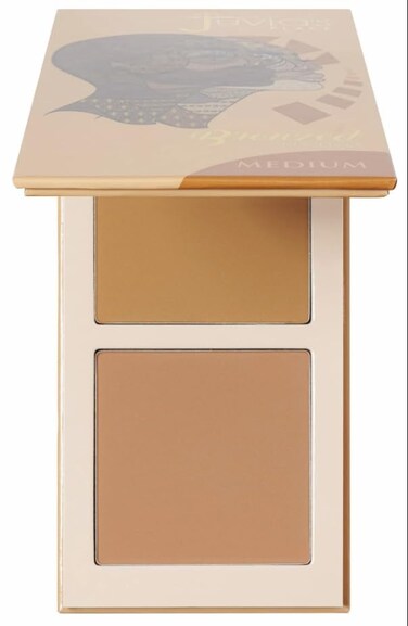 Juvia's Place Juvias Place Bronzed Duo Bronzer Medium Soft Matte Contour Bronzer Pressed Powder LongWearing Buildable Bronzing Powder Suitable for Medium Skin Tone