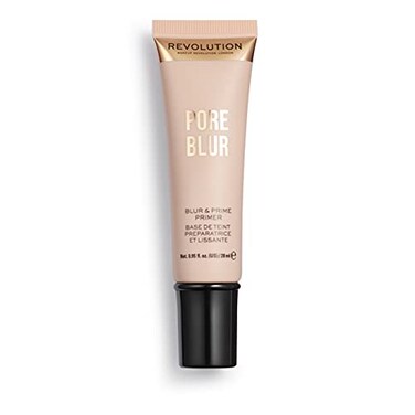 Revolution Beauty London Makeup Revolution Pore Blur Primer Pore Minimizing Face Primer with Vitamin E Smoothing Nourishing Formula 095floz