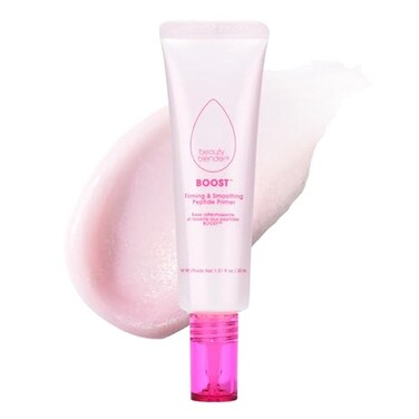 Beautyblender Boost 18hour Firming Smoothing Peptide Ceramide Primer Skincare Benefits with Powerful Long Lasting Makeup Properties Cool Gripping Makeup Base Prep