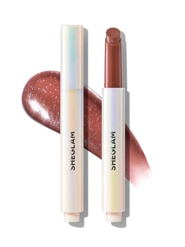 SHEGLAM PoutPerfect Moisturizing Solid Lip Gloss Shimmer Lip Plumper Violet Fizz