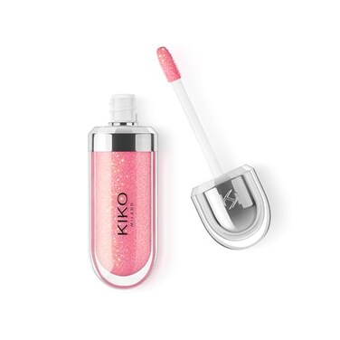 Kiko Milano 3D Hydra Lip Gloss High Shine Hydrating Plumping NonSticky Moisturizing Lip Makeup 26 Sparkling Hibiscus Pink 65ml