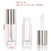 COSIDEA 14pcs Empty 6ml Big Brush Chunky Lip Gloss Tubes for DIY Lip Gloss Silver Lipgloss Containers