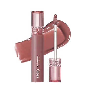 romnd romnd GLASTING COLOR GLOSS 05 DIM MAUVE KBeauty Plumping Moisturizing Lip Gloss NonSticky LongLasting Shine for a Natural Healthy Glow