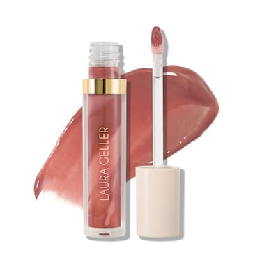 LAURA GELLER NEW YORK Italian Marble Glossy Lip Tint Moisturizing Lip Gloss Enriched with Shea Mango and Cocoa Butters 05 Cosmo Nights
