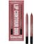Huda Lip Contour Duo Blushed Pinks 2 Mini Lip Pencils in Muted Pink and Pinky Brown