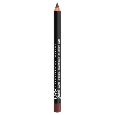 NYX PROFESSIONAL MAKEUP Suede Matte Lip Liner VelvetySmooth LongLasting Formula For A Defined Lip Makeup Look Cold Brew Brown