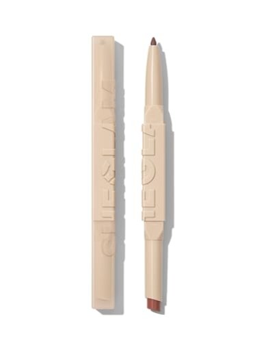 SHEGLAM 2 In 1 Matte Lip Liner and Long Lasting Lipstick Set Makeup Soft Chai