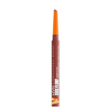 NYX PROFESSIONAL MAKEUP Duck Plump Plumping Lip Liner Matte Pencil With Up To 10HR Wear Swollen Spice Warm Nude Lip Liner