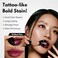 MILKTOUCH Black Peel Off Lip Tattoo LongLasting Matte Lip Waterproof TransferProof Highly Pigmented StayOnAllDay Lip Tint Stain 45g 02 Black Plum