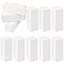 AUEAR 50 Pack White Kraft Paper Lipstick Boxes Empty Lip Gross 335x11x11 Rectangle Balm Perfume Essence Oil Packaging Cases for DIY Gloss Gift Packing