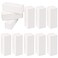 AUEAR 50 Pack White Kraft Paper Lipstick Boxes Empty Lip Gross 335x11x11 Rectangle Balm Perfume Essence Oil Packaging Cases for DIY Gloss Gift Packing
