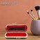 Cabilock Retro Lipstick Box with Mirror Compact Lip Balm Organizer Durable Cosmetic Storage Case Fits One Lipstick for Travel and Daily Use 393X137X098 Inches