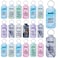 Ecation 72 Pcs Lipstick Holder Bulk Lipstick Holder Keychain Thank You Inspirational Lip Gloss Pouch PortableMarble Colors