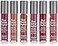 theBalm Meet Matte Hughes 6 Mini LongLasting Liquid Lipsticks 004 Fl Oz Pack of 6 Volume 2