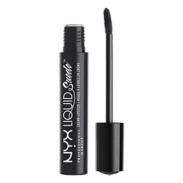 NYX PROFESSIONAL MAKEUP Liquid Suede Cream Lipstick Alien Black