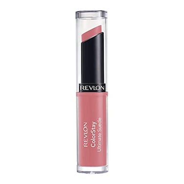 REVLON Lipstick ColorStay Ultimate Suede Lipstick High Impact Lip color with Moisturizing Creamy Formula Infused with Vitamin E 025 Socialite 009 Oz