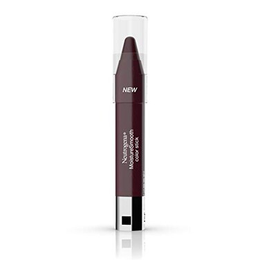 Neutrogena Moisturesmooth Color Lip Stick 180 Deep Plum 011 Oz Pack of 1